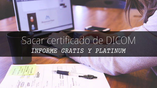 sacar certificado dicom gratis online